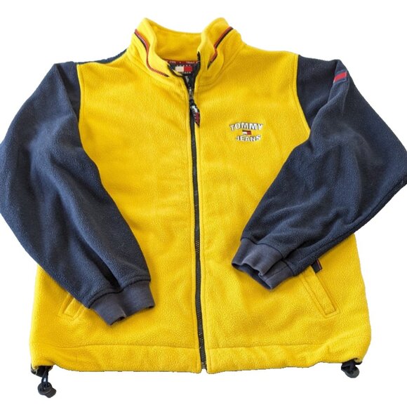 Vintage Tommy Hilfiger Boys XL Sweater Y2K full Zip - Picture 1 of 14